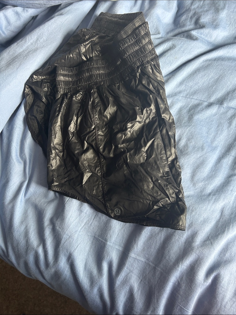 lululemon athletica Black Athletic Running Shorts - Picture 2 of 3